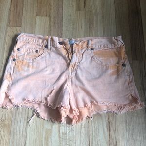 Free people jean shorts